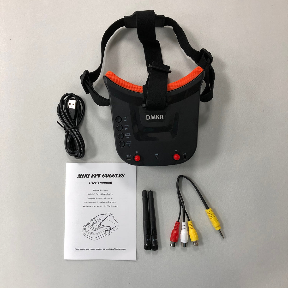 5.8GHz Mini FPV Goggle 5645-5945MHz LS-009