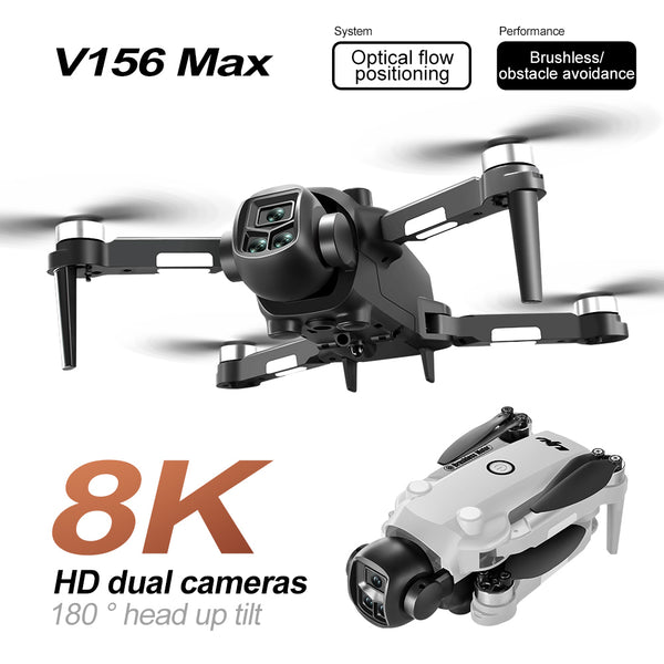 V156 MAX 8K Dual Camera & Obstacle Avoidance & Brushless Power Drone