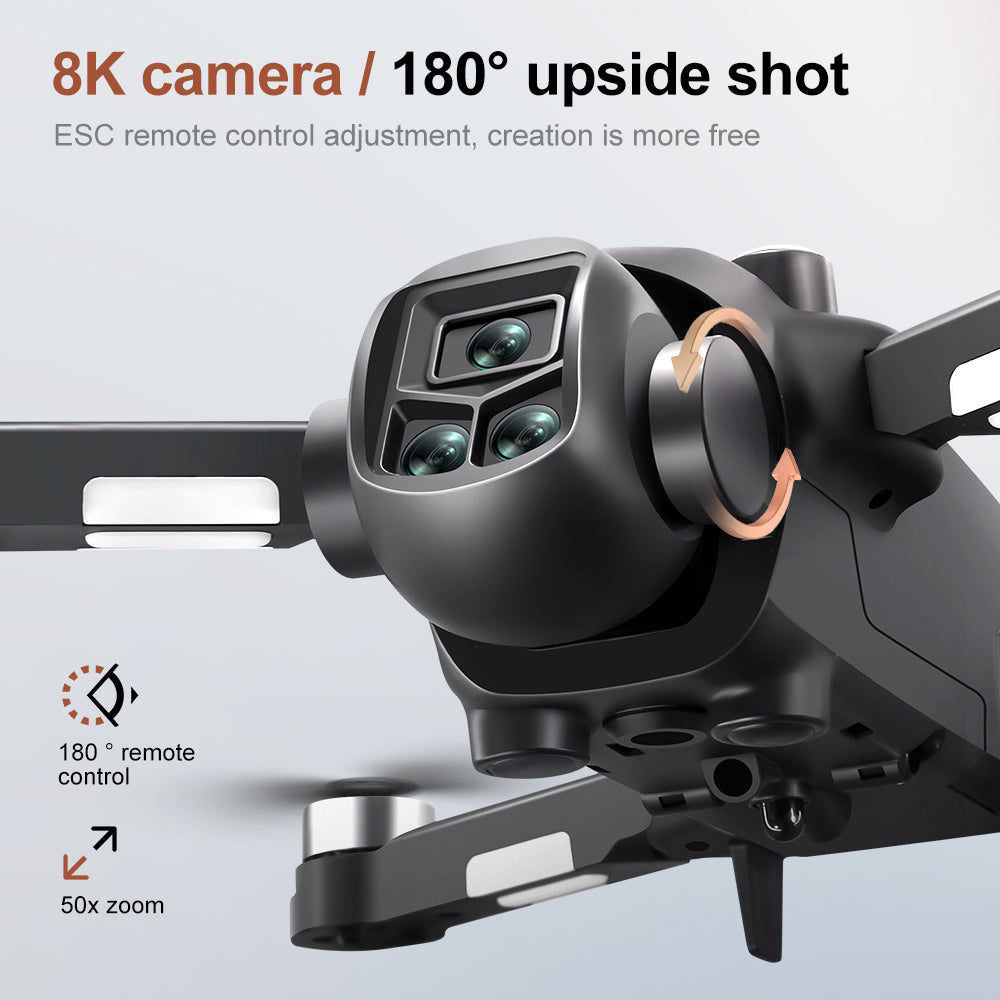 V156 MAX 8K Dual Camera & Obstacle Avoidance & Brushless Power Drone