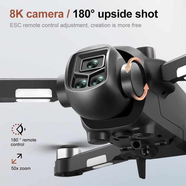 V156 MAX 8K Dual Camera & Obstacle Avoidance & Brushless Power Drone