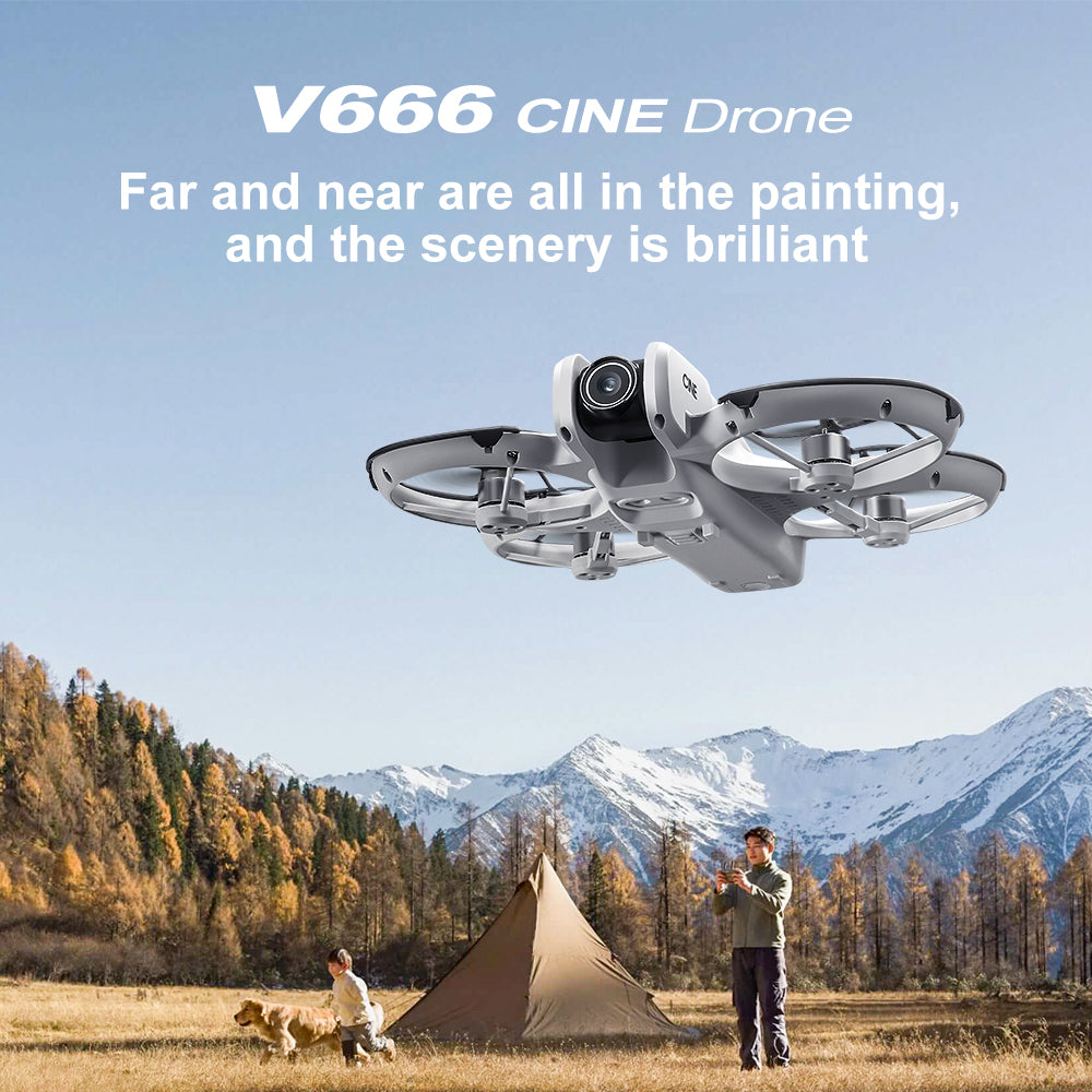 V666 Cine ESC Camera Brushless Drone