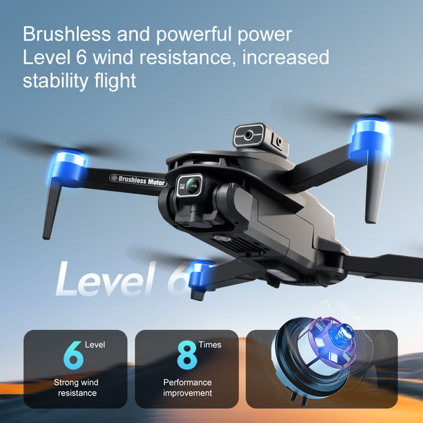 V168 PRO MAX 8K-GPS Brushless Obstacle Avoidance Drone (GPS/General Brush Version)