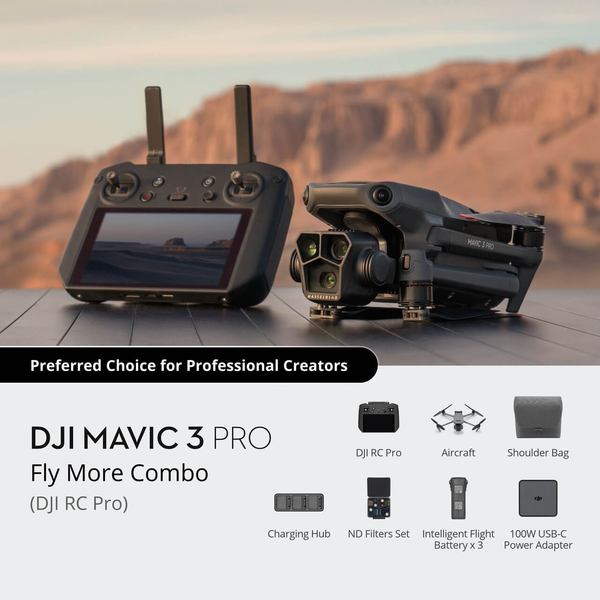 DJI Mavic 3 Pro with DJI RC