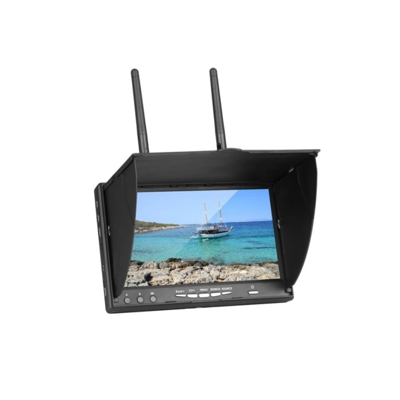 7-inch 5.8G FPV Monitor 40CH with LCD Screen Receiver DVR - 5802S