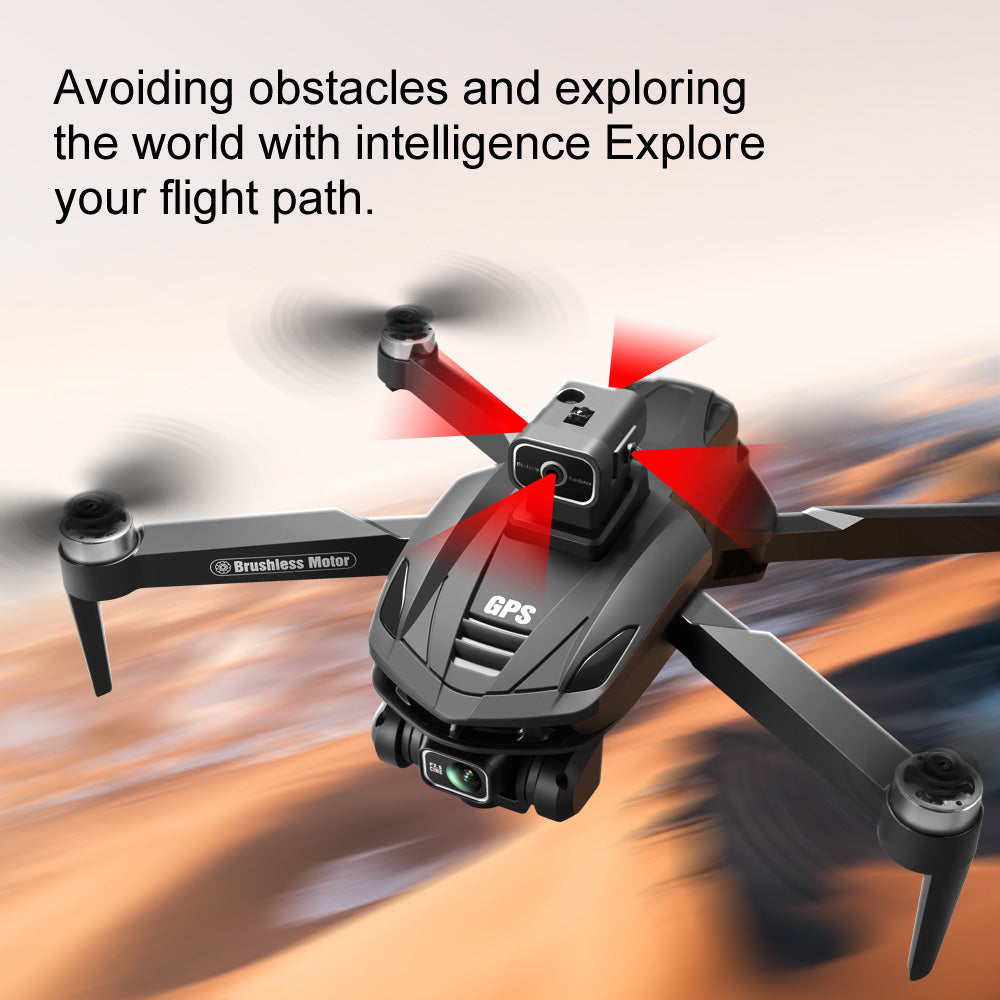V168 PRO MAX 8K-GPS Brushless Obstacle Avoidance Drone (GPS/General Brush Version)