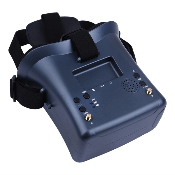 5.8G FPV Goggle 4.3 Inch Double Antenna FPV Glasses 008D