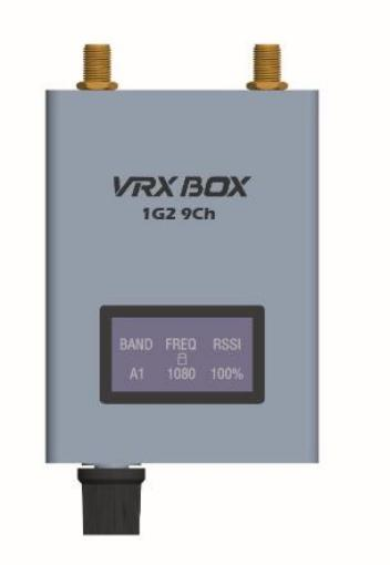 1.2GHz FPV VRX Video Receiver Box 9CH (1080-1360MHz)