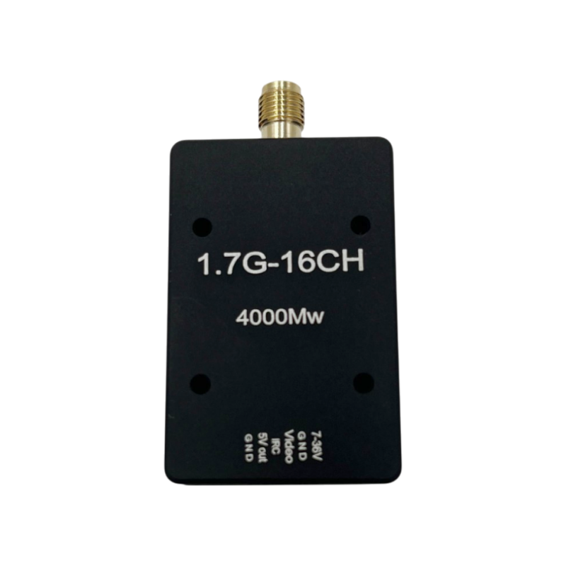 1.7GHz 4W Long Range FPV VTX Analog Video Transmitter 8CH (1680MHz-1960MHz)