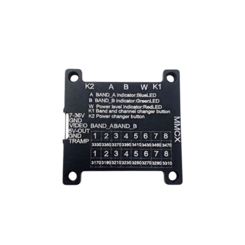 3.3GHz 4W 16CH Long Range FPV VTX Long Range Video Transmitter