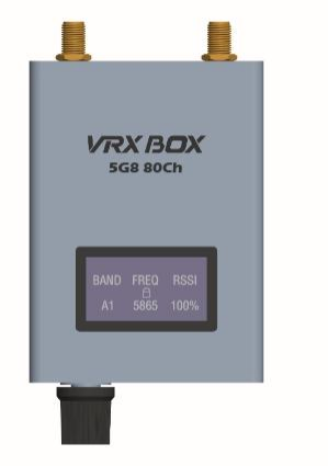 5.8GHz FPV VRX Video Receiver Box 80CH (4990-5945MHz)