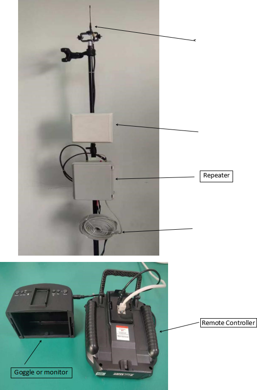 Long Distance Signal Repeater V1.0 Used with Moitor, Goggle, and Radio Controller