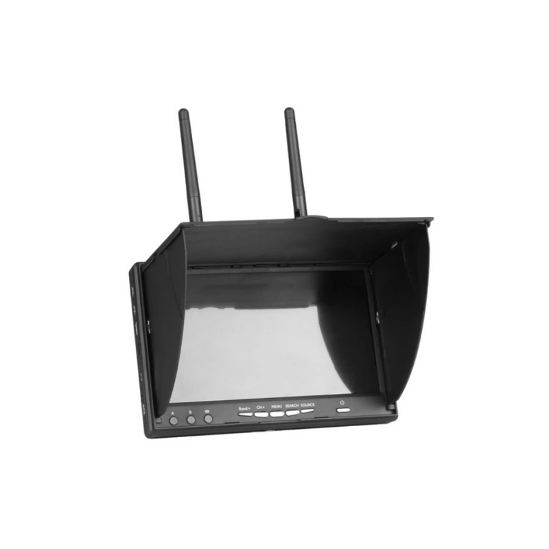 7-inch 5.8G FPV Monitor 40CH with LCD Screen Receiver DVR - 5802S