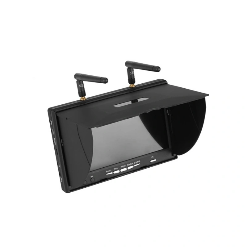 7-inch 5.8G FPV Monitor 40CH with LCD Screen Receiver DVR - 5802S