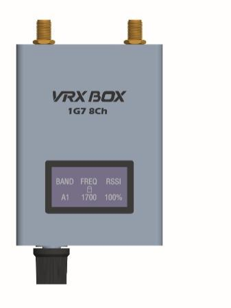 1.7GHz FPV VRX Video Receiver Box 8CH (1680-1960MHz)