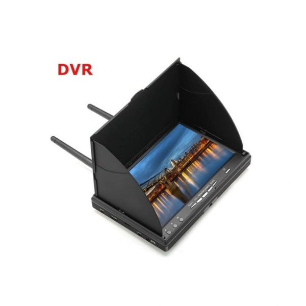7-inch 5.8G FPV Monitor 40CH with LCD Screen Receiver DVR- 5802D