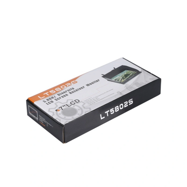 7-inch 5.8G FPV Monitor 40CH with LCD Screen Receiver DVR- 5802D